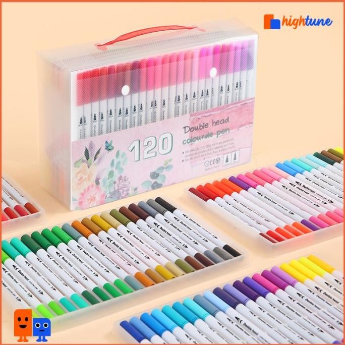 

Set Spidol Warna Air Cat Air Pena Kuas Hightune - 12, 36, 60, 100, 120 Warna