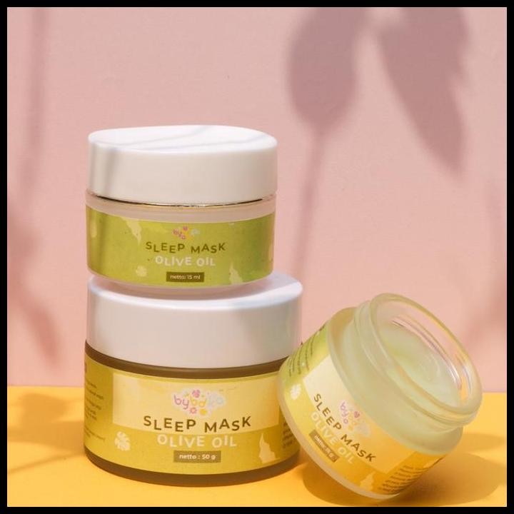 Terlaris BUY 1 GET 1 GIFT + SLEEPING MASK BYBDKA SLEEPMASK BYBDKA SAFFRON,ZAITUN,MADU,OIL Berminyak 
