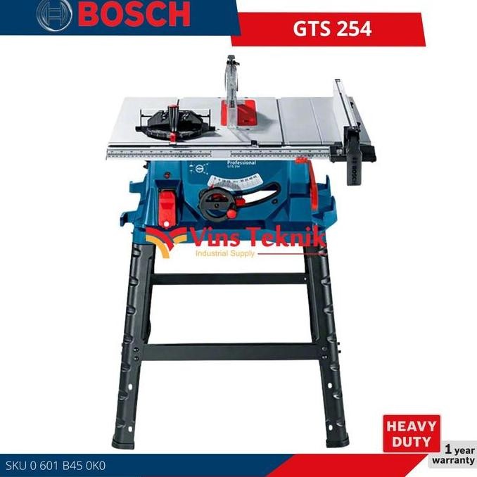 Murah Mesin Meja Potong Table Saw 10 Inch Gts254 Bosch Gts 254 Gergaji Kayu