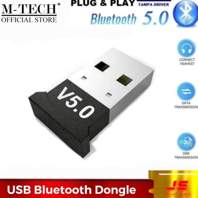 USB Bluetooth V5.0 M-Tech Dongle Adapter