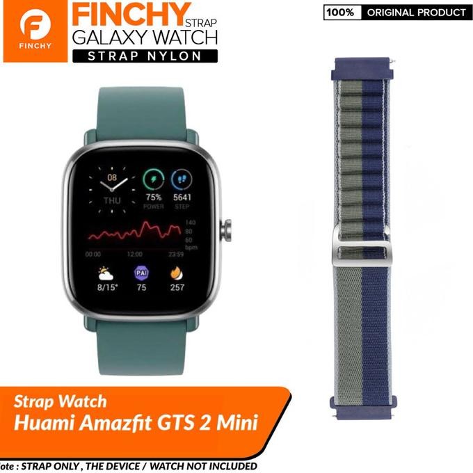 Finchy Nylon Strap Amazfit Gts 2 Mini Smartwatch Replacement Wristband Best Seller
