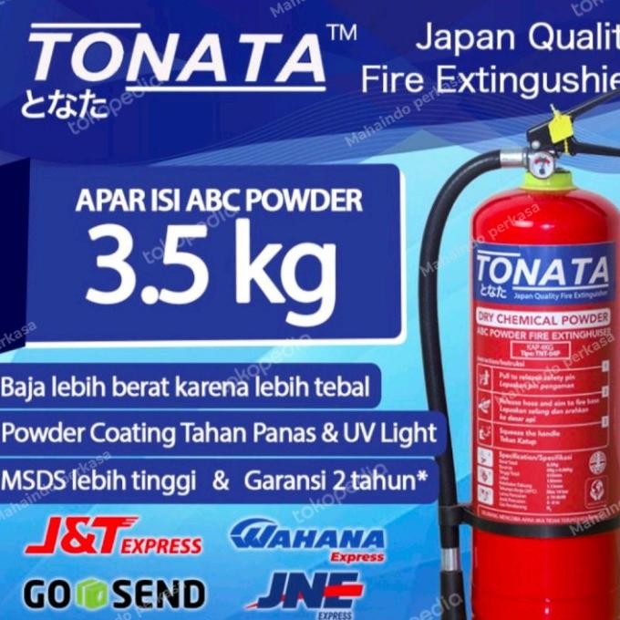 Terjangkau Apar Tonata 3.5Kg - Abc Powder Komplit