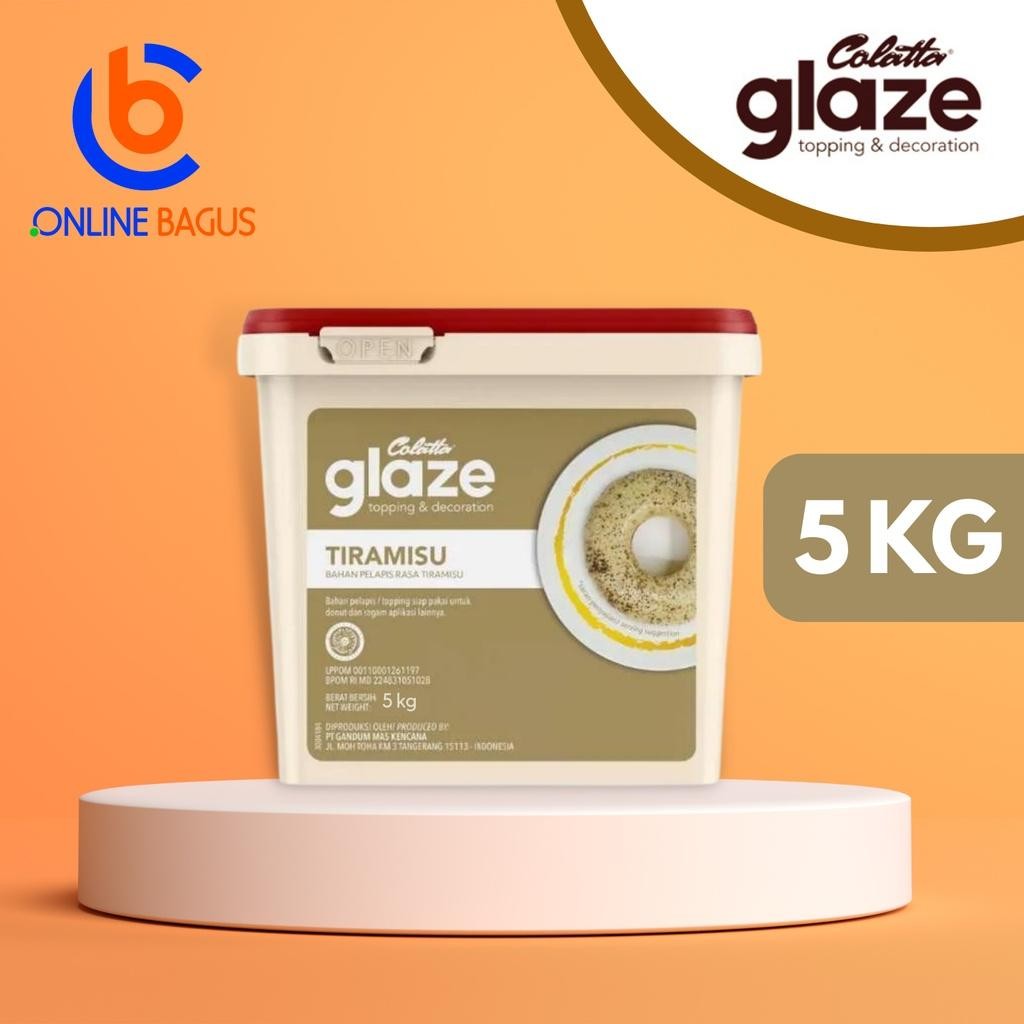 

Colatta Glaze Tiramisu 5Kg New Best Quality Asli 100% Original