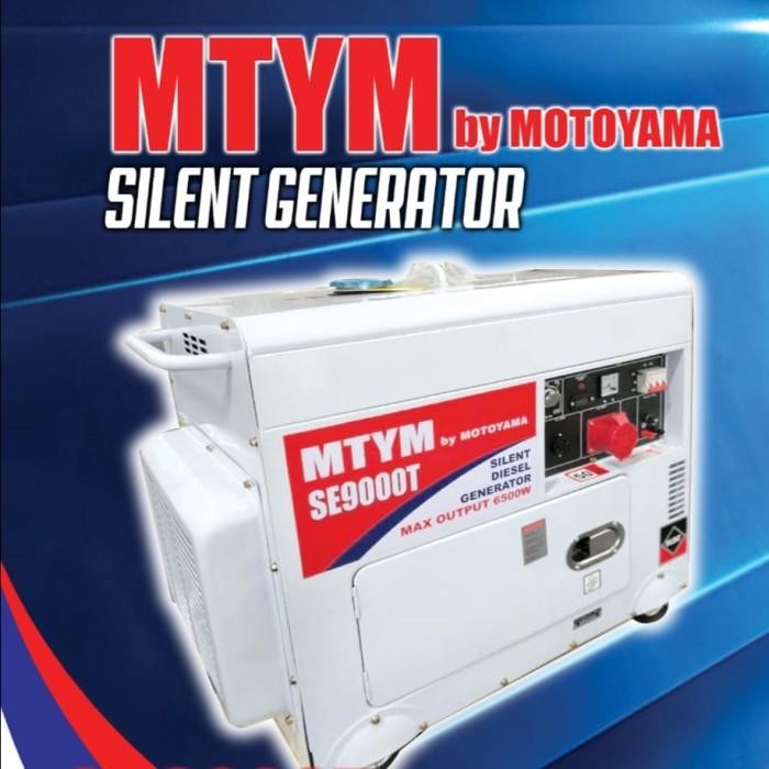 Generator Motoyama Se 9000 Silent Genset 6000 Watt Solar Se9000 Original Dan Terpercaya