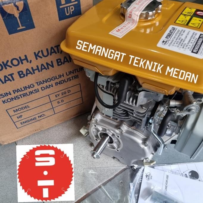 Ey20D Mesin Gasoline Engine Penggerak Serbaguna 5Hp Robin Ey 20 D 20D New Stok