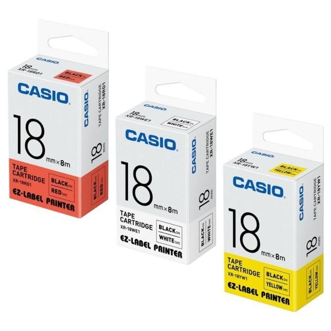 

Tape Cartridge Pita Label Casio Xr-18 Label Print Co