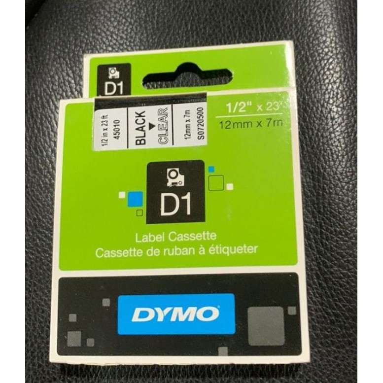 

Dymo Standard D1 45013 / 45016 / 45019 / 45010 / 45021 Ukuran 12Mmx7M Labeling Tape Dymo Manager 160 Dymomanager 160 Co