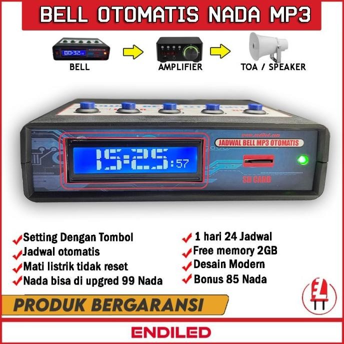 Bell sekolah otomatis mp3