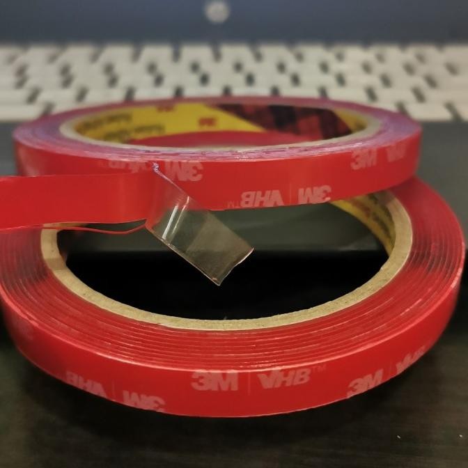 

Double Tape 3M 4910 VHB Clear / Double Tape Bening 10mm murah