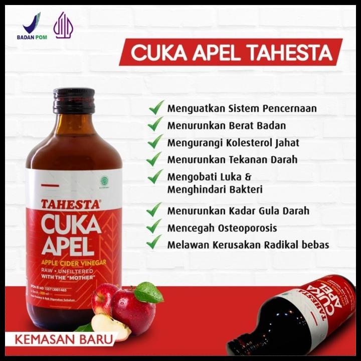 

Cuka Apel With Mother Original Tahesta Nutri Great Moornie Kita Original Apple Cider Vinegar Original Best Seller