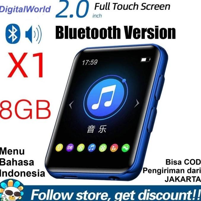 DAP MP3 MP4 Benjie X1 Bluetooth 5 Speaker Video Music Player Touch Screen VS Ruizu M17 H10 M9