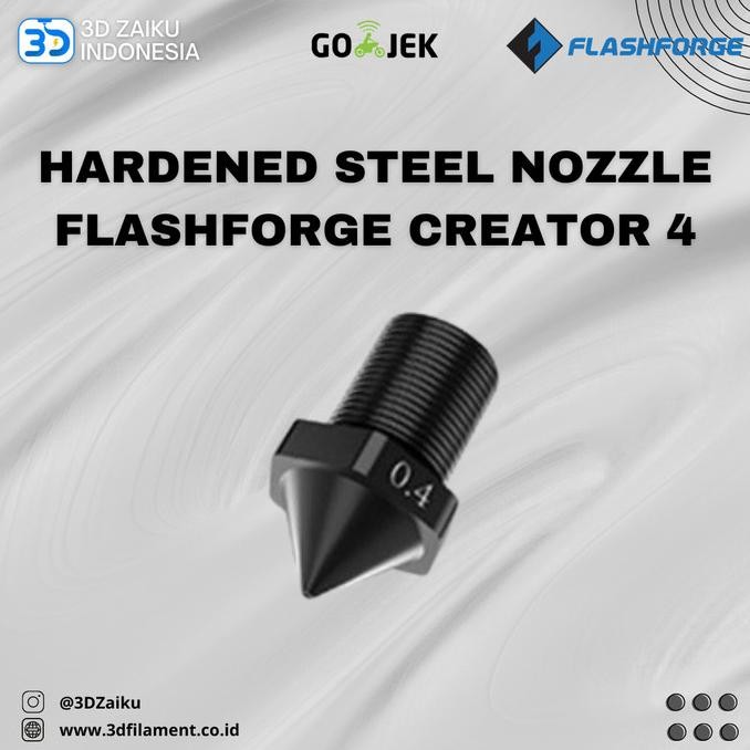 3D Printer Flashforge Creator 4 Hardened Steel Nozzle Co
