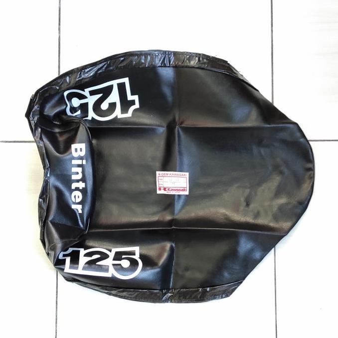 HARGA DISC - sarung jok kulit jok kawasaki binter KE KE125 KE-125 OEM japan