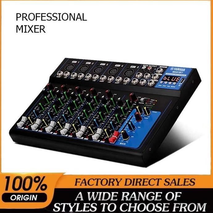 Mixer F7 Channel Usb Mixer  Bluetooth Connection Morefand Amplifier Co