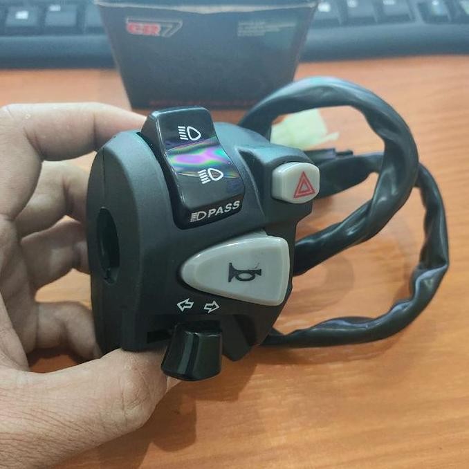 SAKLAR KIRI CBR150 PASS DIM PLUS TOMBOL HAZARD UNIVERSAL