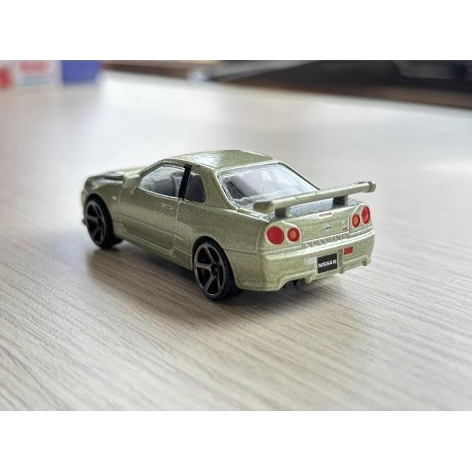 Grosir Nissan Skyline Gt-R R34 Hijau Majorette Japan Series