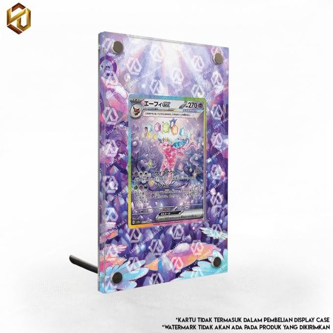 Grosir Espeon Ex Sar Terastal Festival - Pokemon Extended Art Display Case - Legacy Vault