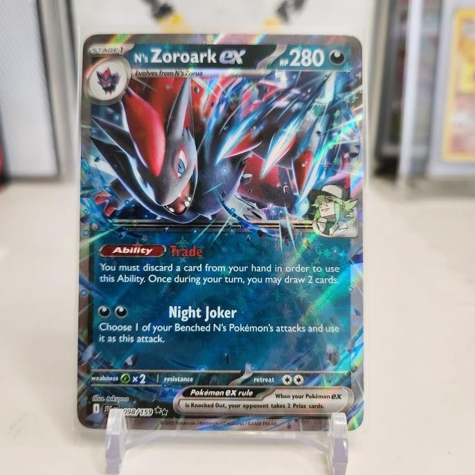 Promo N'S Zoroark Ex 098 - Journey Together (Jtgen) - Pokemon Tcg English