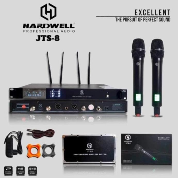 Hardwell Jts 8 | Hardwell Jts 8 | Hardwell Jts-8 Mic Wireless Original Hardwell Co