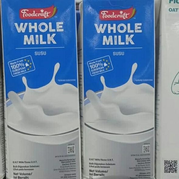 

{{{{}}] foodcraft whole milk 1liter
