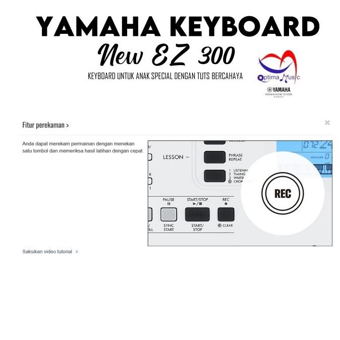 Sale Yamaha Ez-300 Keyboard Bercahaya Untuk Anak