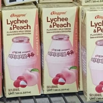 

*:*:*:*:*] binggrae lychee & peach milk 200ml
