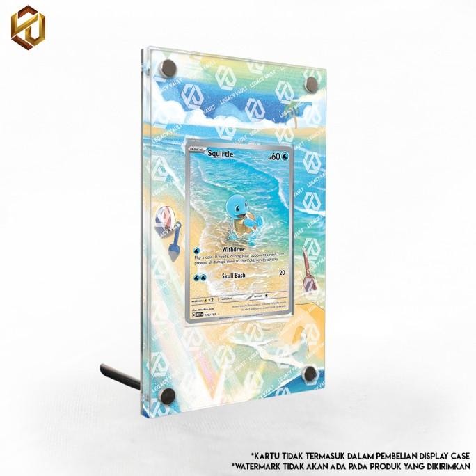 Murah Squirtle Ar 151 - Pokemon Extended Art Display Case - Legacy Vault