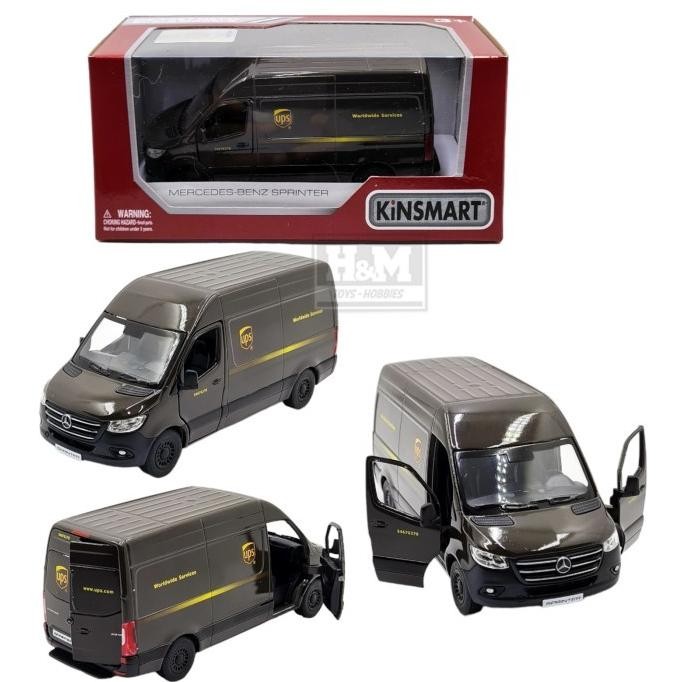 Grosir Kinsmart Mercedes-Benz Sprinter - Ups