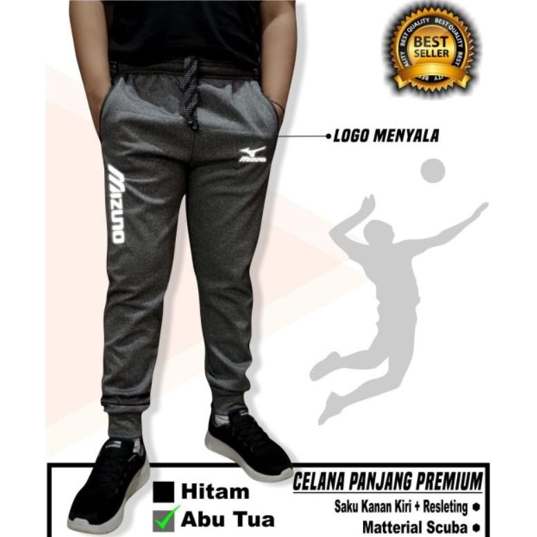 Celana Voli Training Voli Pria Wanita Joger Panjang Voli Premium Bahan Scuba Murah