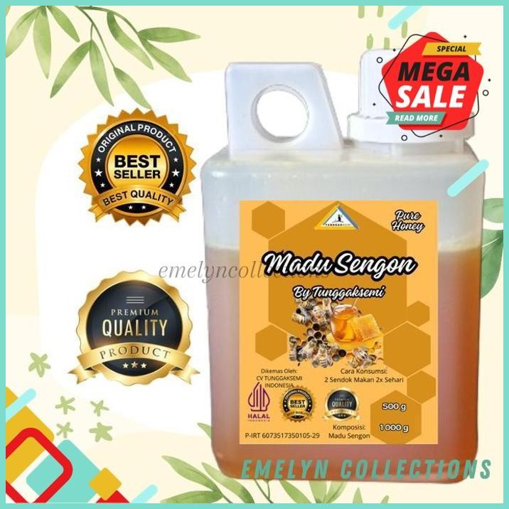 

TUNGGAKSEMI MADU MURNI ASLI NECTAR SENGON 500G FRESH !!!!