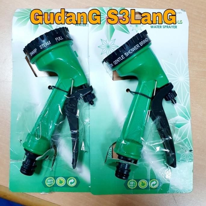 

[Good] Kepala Semprotan Selang Air Tembak 5 Posisi Spray Taman Cuci Mobil