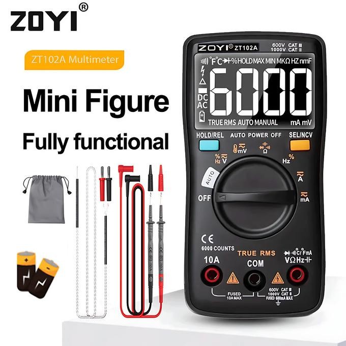 ZOYI ZT102A Upgrade Auto Multimeter Digital Avometer Multitester Ori