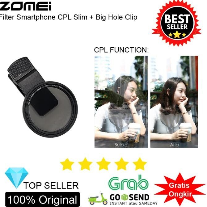 Zomei Filter Cpl 52Mm For Smartphone