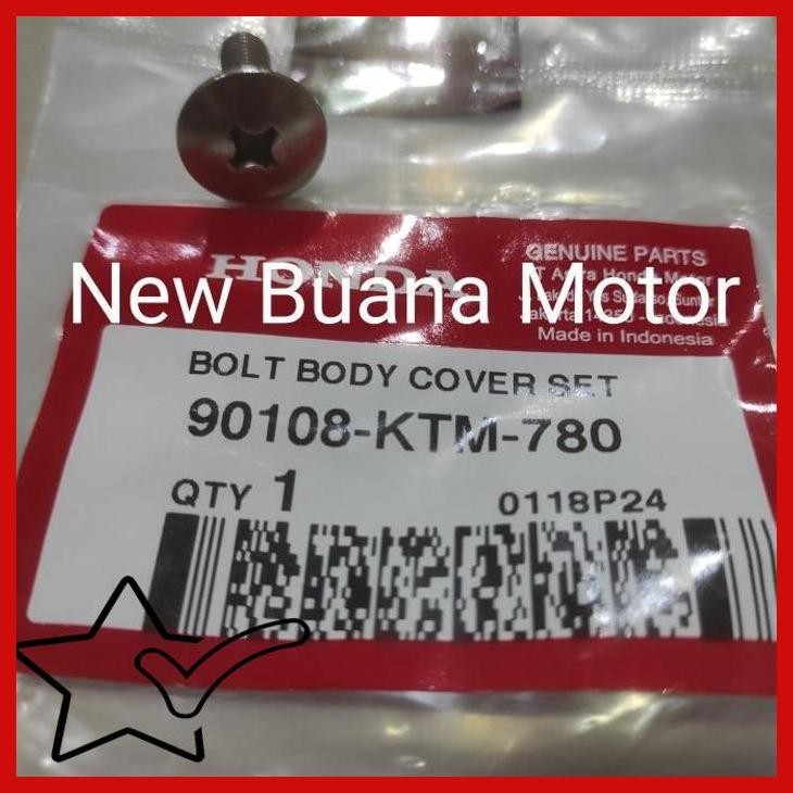 [KEB] BAUT BODY SUPRA X 125 LAMA TIGER REVO 90108-KTM-780