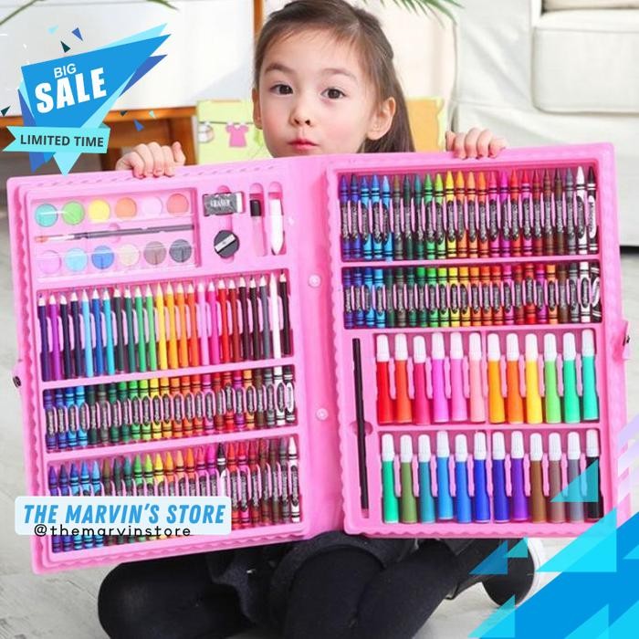 

CRAYON 150 / CRAYON PENSIL WARNA ART SET PENSIL WARNA CRAYON KUALITAS PRODUK TERBAIK !!
