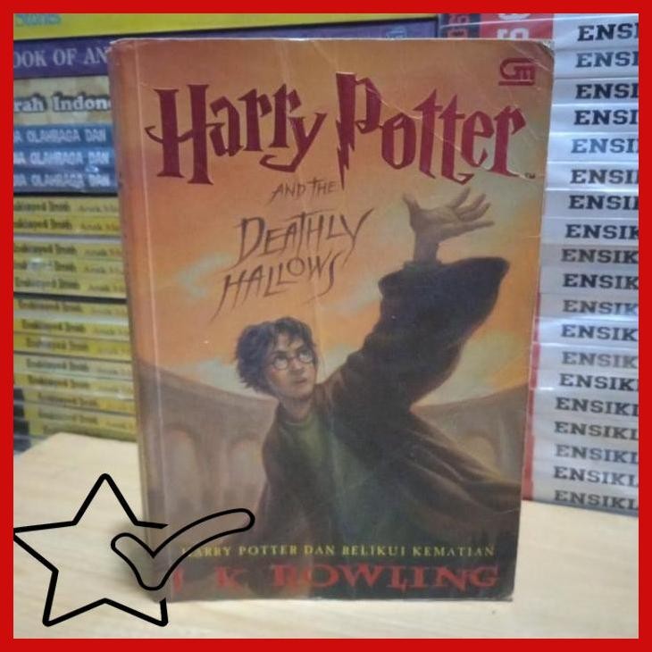 [RBK] Novel Original Harry Potter AND THE DEATHLY HALLOWS TAHUN 7 Gramedia
