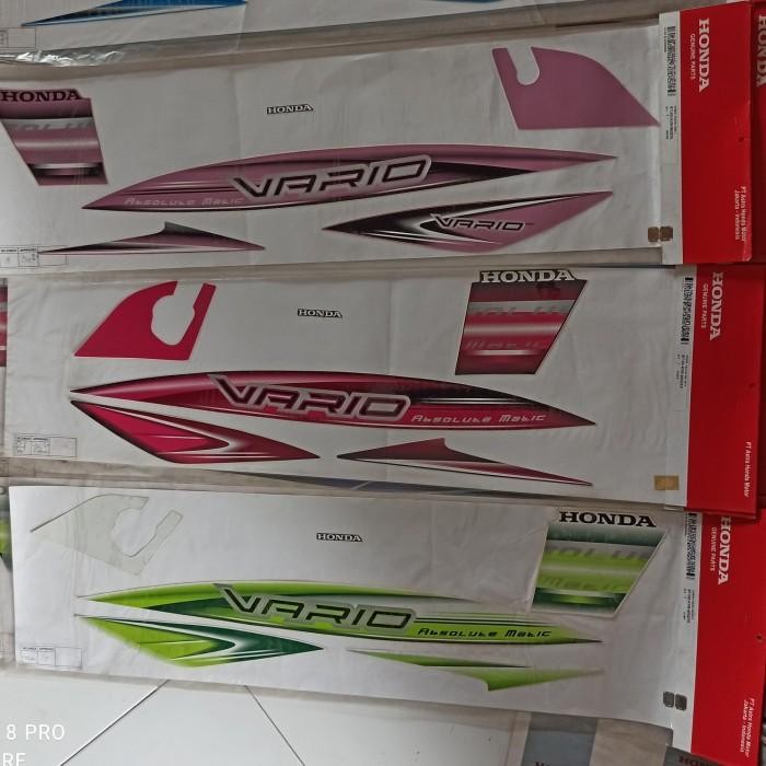 Striping Lis Body Honda Vario 110 Old Karbu Original Original Dan Terpercaya