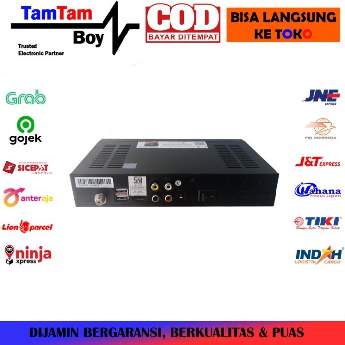 ready stok receiver parabola transvision nusantara hd gratis premium original