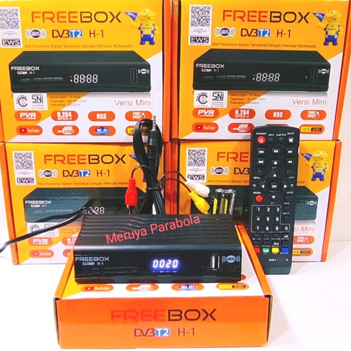 ready stok set top box freebox h1 evinix h1 original