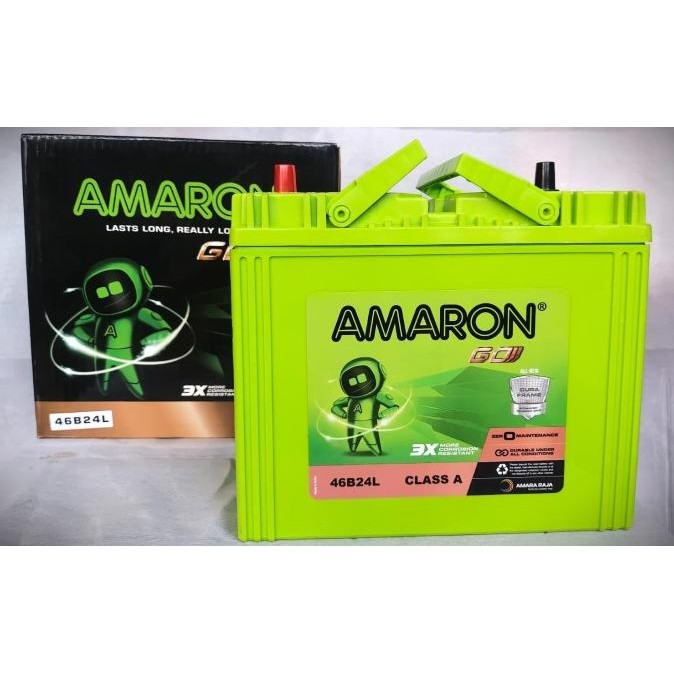 Aki AMARON NS60L UNTUK GRAND LIVINA, CORROLA, KARIMUN, DLL - AKI