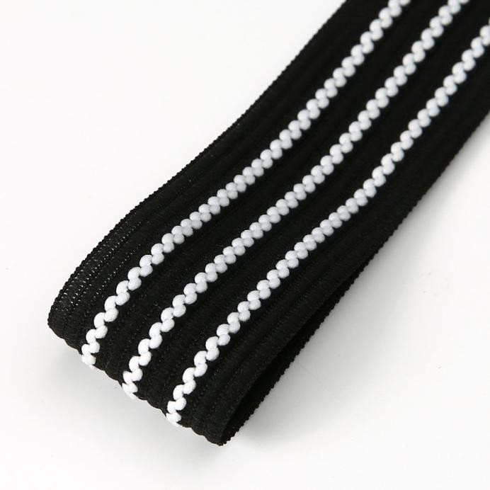 

Pita Fabric Lines Premium Bunga Kado / Ribbon Grosgrain 3.8cm x 18Yard murah