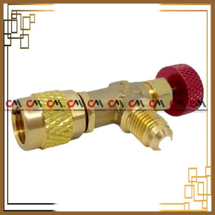 [CMS] ADAPTOR KRAN FREON AC R410 R32 ADAPTER NEPEL CONVERTER FITTING SAMBUNGAN REFRIGRANT KQF 341A H