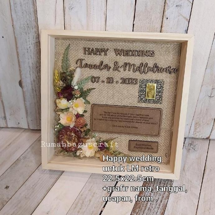 frame untuk logam mulia /kado murah