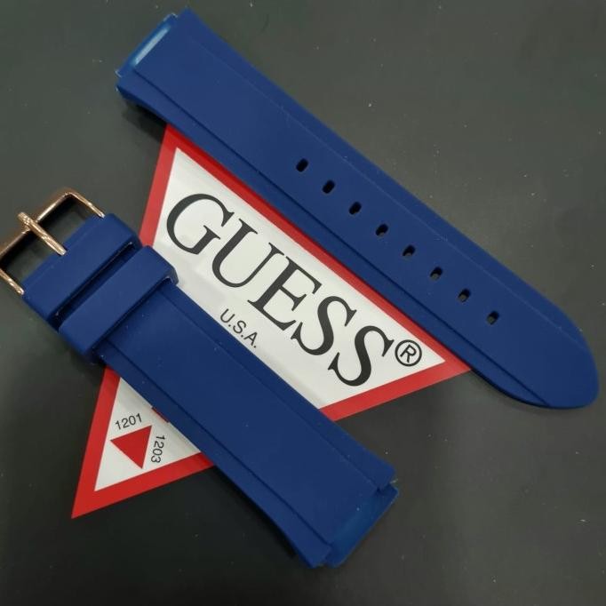 Tali jam tangan karet Guess original murah