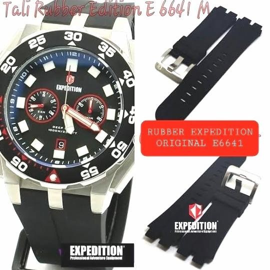 TALI KARET RUBBER EXPEDITION ORIGINAL E6641 E 6641 MC TALI JAM TANGAN murah