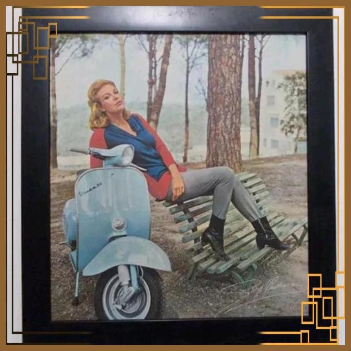 [RHV] IKLAN JADUL VINTAGE VESPA SPECIAL DARLING ORIGINAL PAJANGAN KLASIK