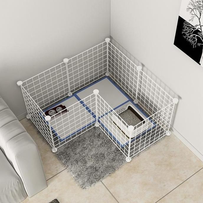 Sale Pagar Hewan Peliharaan/Pagar Hewan Peliharaan Lipat/Kandang Hewan Peliharaan/Pagar Kucing Dan A