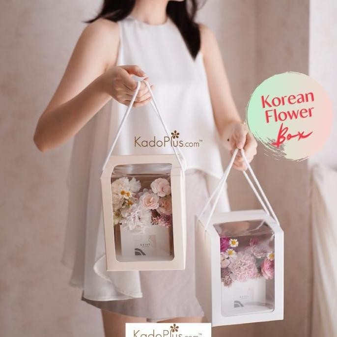 

Kotak Bunga Box Bunga Kotak hampers Mika Tali Korea murah