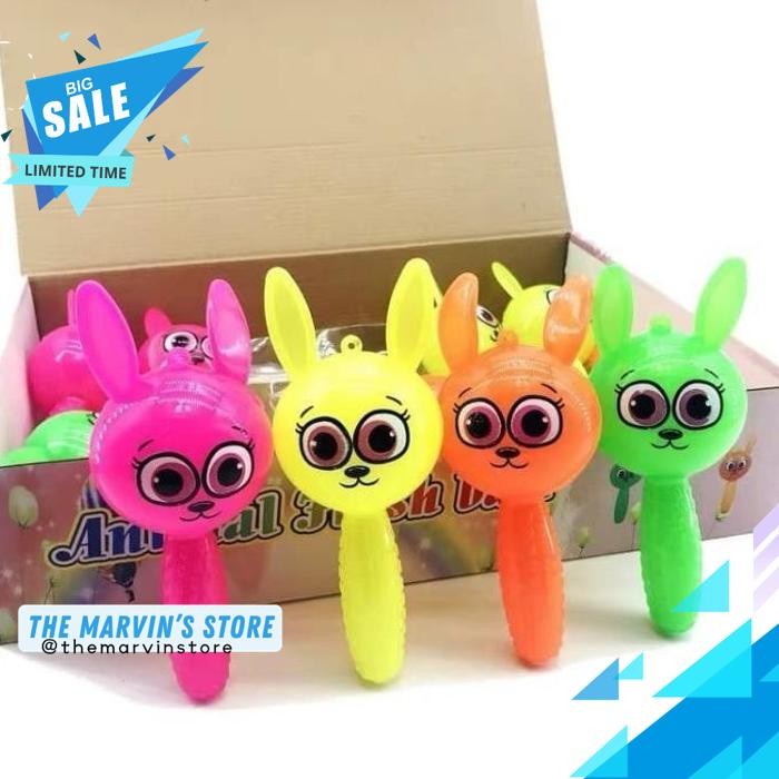 PUFFER BALL CUTE ANIMAL / MAINAN YOYO KARET ANIMAL LUCU KUALITAS PRODUK TERBAIK 