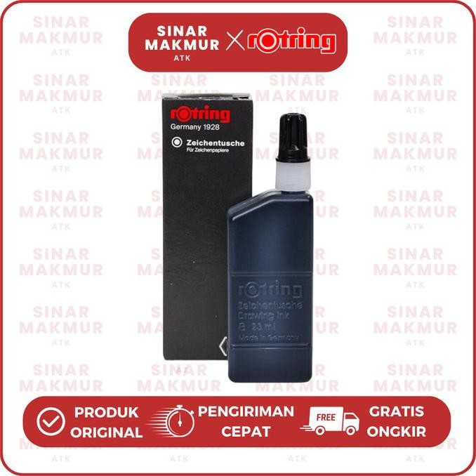 

TERMURAH - Drawing Ink/Tinta Isi Ulang Rapido 23 ml Hitam dan Warna Rotring (Pcs)